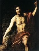 VALENTIN DE BOULOGNE St John the Baptist wet oil painting picture wholesale